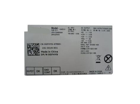 GFHY9 0GFHY9 CN-GFHY9 240W For Dell Desktop Optiplex 370 790 990 SFF Power Supply - Image 4