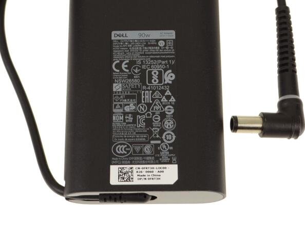 FRT3H - 90W For Dell Laptop Charger Slim AC Power Adapter - Image 3