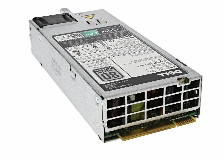 thumbnail image 2 of Dell PowerEdge 750W Platinum Power Supply (D750E-S6, G6W6K) – 94% Efficient EPS 2 of 6