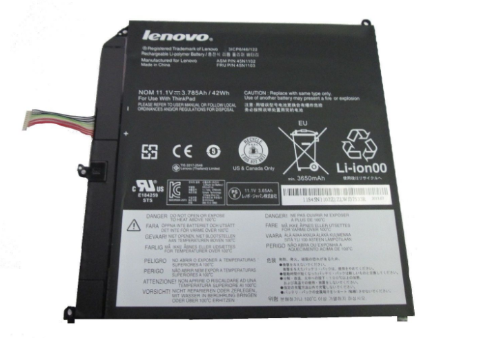 45N1103 45N1102 - Lenovo ThinkPad Helix Battery 42Wh