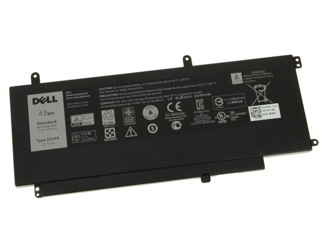 D2VF9 43Wh 4-cell Laptop Battery For Dell Inspiron 15 (7547) / 15 (7548)