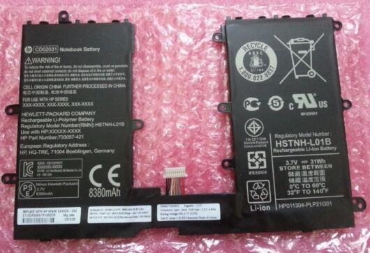 HP CD02031 HQ-TRE 71004 HSTNH-L01B Battery 3.75V 31Wh