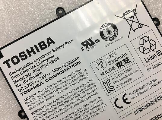 PA5173U-1BRS TOSHIBA Tablet 1ICP4 / 56/89/2 battery