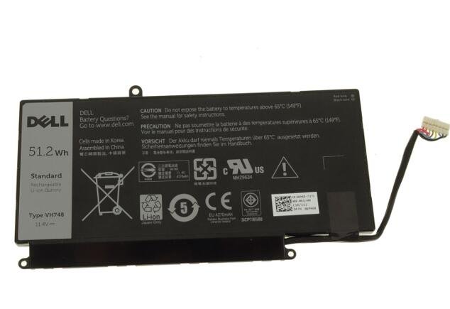 VH748 4-cell 51.2Wh For Dell Vostro 5460 / 5470 / 5480 / 5560 / Laptop Battery