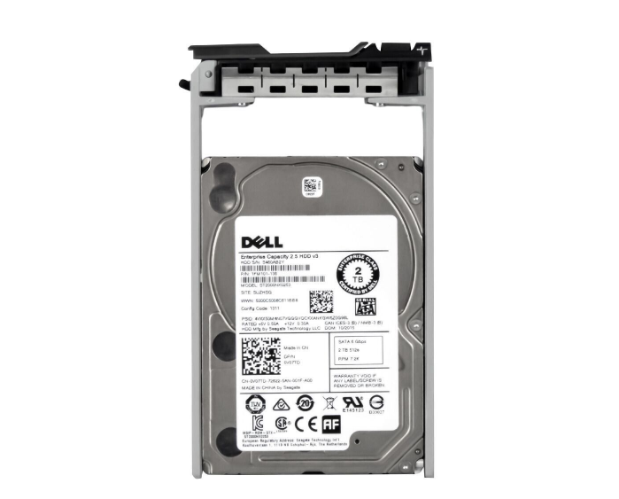 V07TD 0V07TD ST2000NX0253 2TB 7200U/min 128MB SATA III 2.5" For DELL Hard Drive