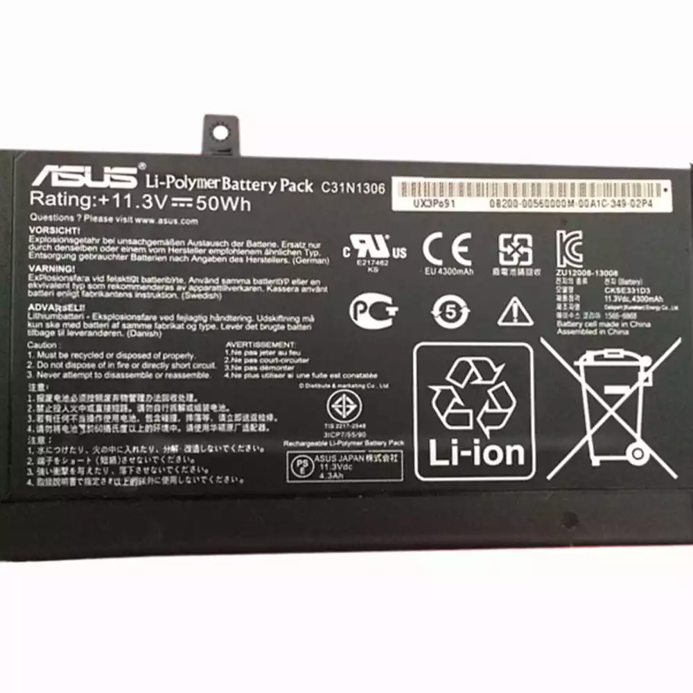 Genuine ASUS ZenBook UX302L,ZenBook UX302LA,ZenBook UX302LG laptop battery - Image 3