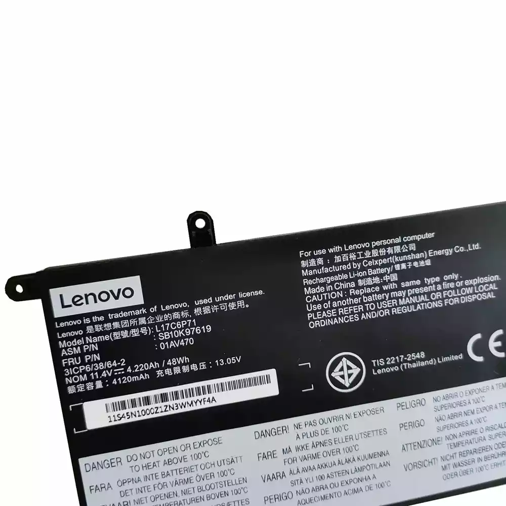 Genuine LENOVO 01AV471,01AV472,SB10K97618,SB10K97619 laptop battery - Image 3