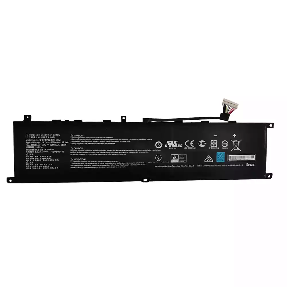 Genuine MSI GE66 Dragonshield 10SF 10SFS 10SGS,MSI GE76 Raider 10SFS 10SGS GS66 Stealth 10SE 10SD 10SF laptop battery