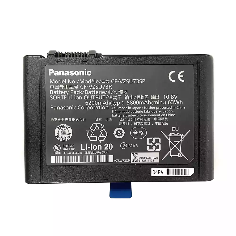 Genuine PANASONIC CF-VZSU73R CF-VZSU73SP CF-VZSU73U Toughbook CF-D1 laptop battery
