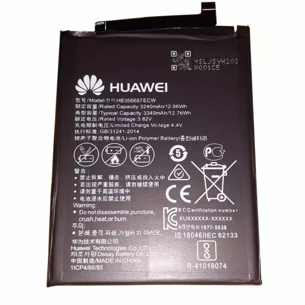 Genuine Huawei Nova 2S,Nova 2 Plus,Honor 7x cellphone battery HB356687ECW