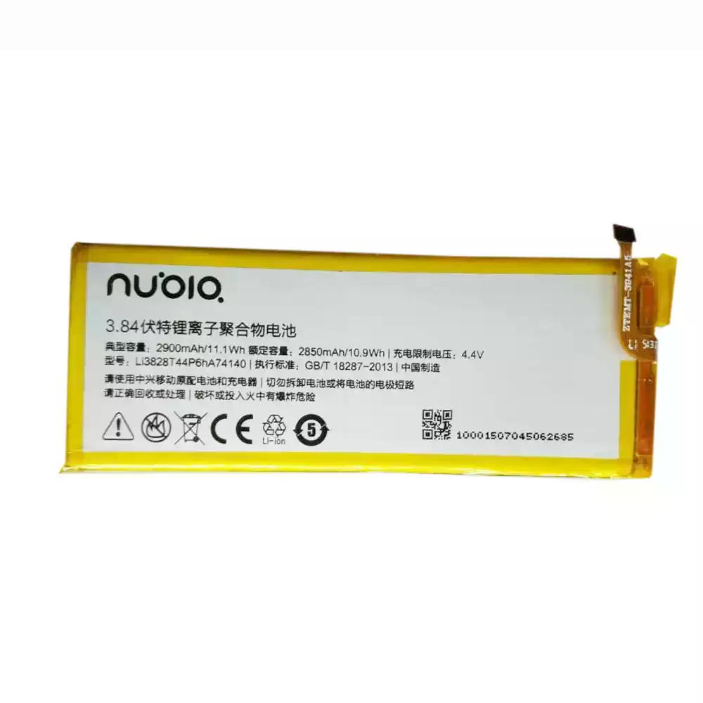 Genuine Nubia Z9 mini,Z9 MAX,NX508J,NX511J,NX510J cellphone battery Li3829T44P6hA74140