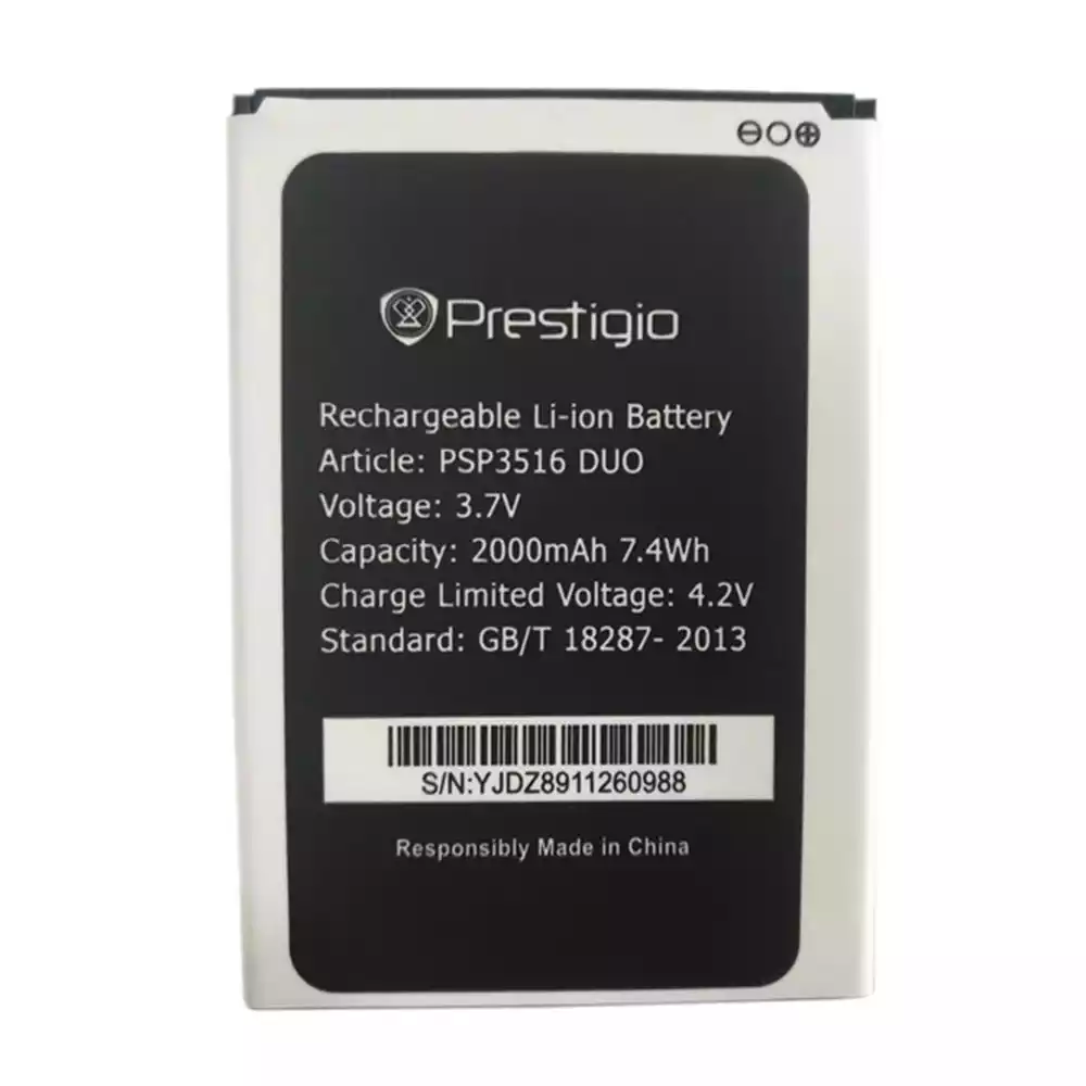 Genuine Prestigio PSP3516 DUO cellphone battery for Prestigio PSP3516 DUO