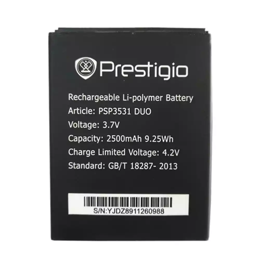 Genuine Prestigio PSP3531 DUO cellphone battery for Prestigio PSP3531 DUO