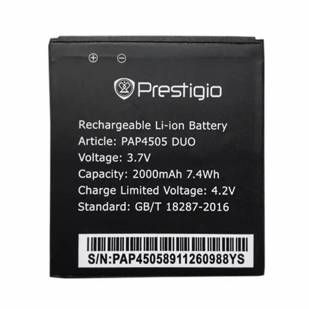 Genuine Prestigio PAP4505 DUO cellphone battery for Prestigio PAP4505 DUO