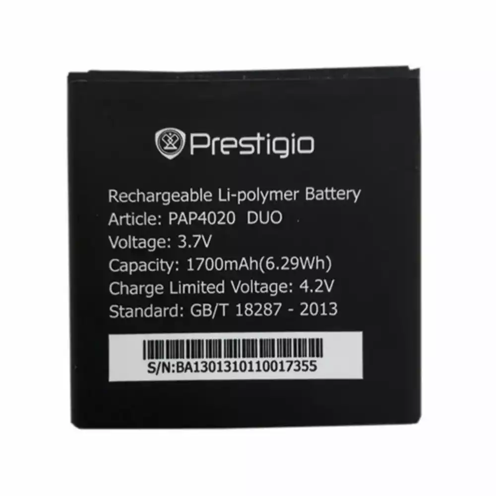 Genuine Prestigio PAP4020 DUO cellphone battery for Prestigio PAP4020 DUO