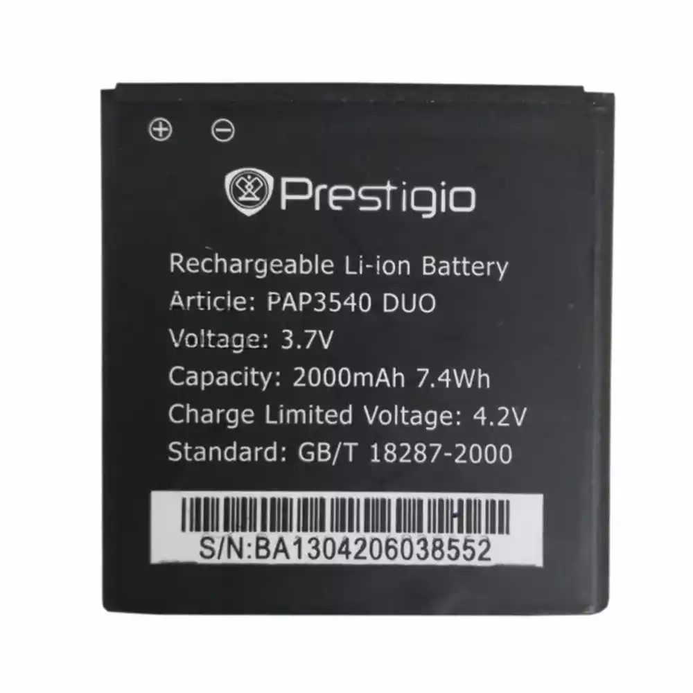 Genuine Prestigio PAP3540 DUO cellphone battery for Prestigio PAP3540 DUO