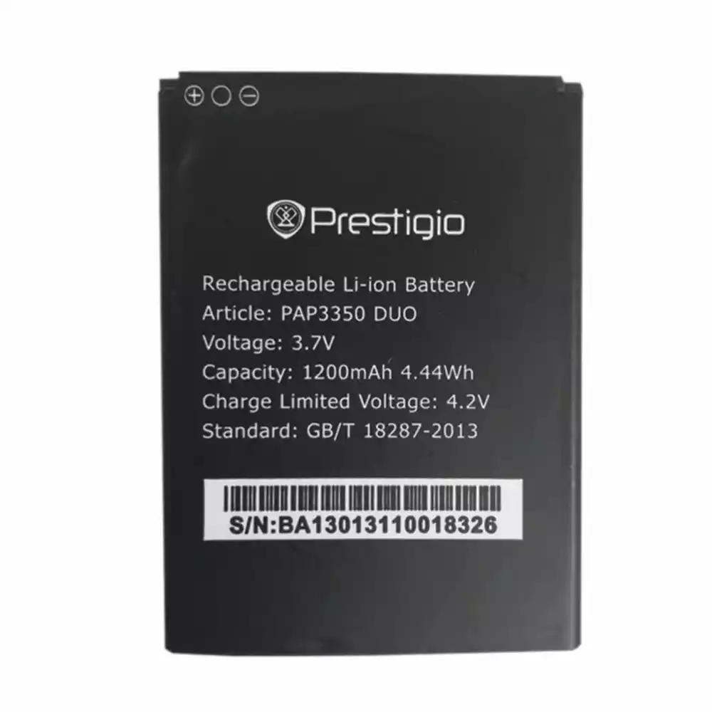 Genuine Prestigio PAP3350 DUO cellphone battery for Prestigio PAP3350 DUO