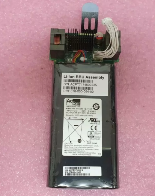 078-000-094-00 078-000-128-03 For EMC Unity 300/400/500/600 BATTERY Li-lon BBU