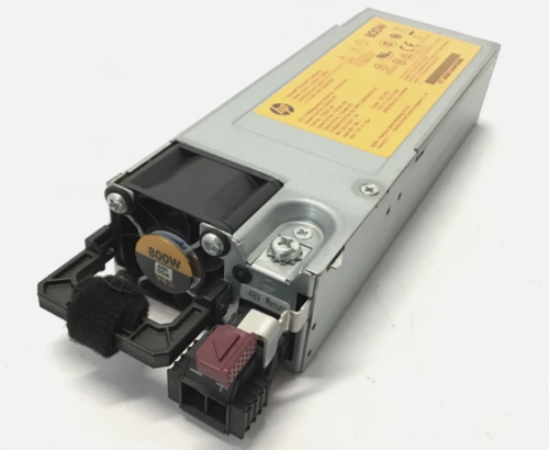 754382-001 800W Flex-Slot DC Power Supply for HPE DL380 G9 DL360 G9 ML350 G9