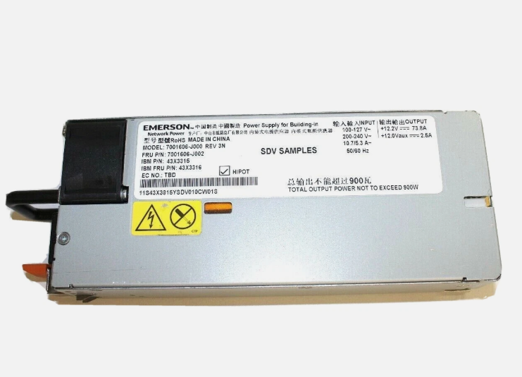 88Y7431 900 W Power Supply for Lenovo System x3750 M4 (8752)