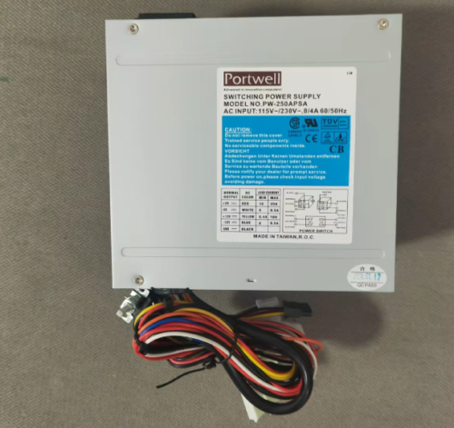 Portwell PW-250APSA Switching Power Supply 115VAC 8A/ 230VAC 4A